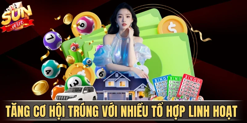 Xổ Số 3D - Thách Thức Vận May Cực Đẳng Cấp Cùng Sunwin 3 Sunwin Tăng cơ hội trúng với nhiều tổ hợp linh hoạt